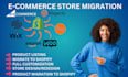 migrate shopify store to wordpress and wordpress to shopify