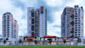 do retail, apartment building design with 3d model rendering