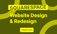 build squarespace website, squarespace website redesign, squarespace website