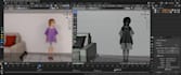create 3d model character and avatar for games and animation