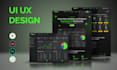 do professional saas design web UI and desktop application UI UX design in figma