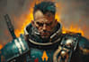 illustrate an your warhammer 40k character