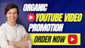 do organic youtube channel promotion for monetization