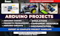 do arduino programming, arduino coding, arduino projects and circuits