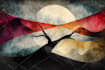 create magical abstract art, psychedelic, surrealism, cubism