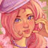 draw a cute aesthetic portrait avatar
