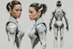 create a sci fi character and star wars game art, fantasy art