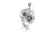 design forearm tattoo sunflowers and geometry logo