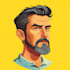 draw you as a yellow cartoon simpsons style