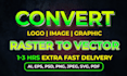 trace your raster images to vector