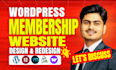redesign or bug fix wordpress paid membership and subscription website