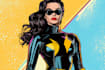 illustrate a superhero pop art portraits
