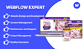 create high conversion webflow website