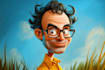 create bighead cartoon caricature from your photo