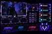 design animated twitch stream overlay, kick overlay and stream package