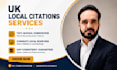 build UK local citations for google maps and local SEO