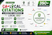 build canada local citations for google maps and local SEO