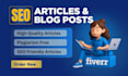 write 30 SEO friendly articles for google adsense approval