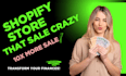 design and develop an outstanding shopify store
