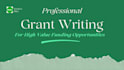 write grant proposals for nonprofit healthcare childcare nih bid rfp medical