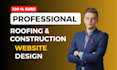 build roofing construction plumbing cleaning website