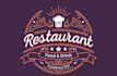 make unique restaurant food logo design