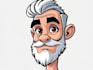 design vector cartoon portrait