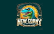 do make dinosaur head mascot logo design with 1 day delivery