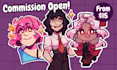 do digital art commission in my art style