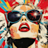 make awesome vector pop art portrait