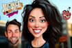draw a funny caricature with my style