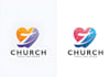 do beautiful church logo design