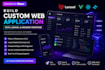 build custom laravel web application or dashboard