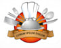 design restaurant logo, food, catering and BBQ