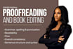 personally proofread and edit your books
