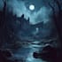 do mystical horror dark environment concept art or landscape