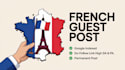 provide high quality fr france guest post do follow backlink