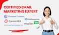 create constant contact, convertkit, active campaign, zapier email
