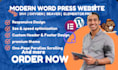 build modern wordpress website with oxygen, elementor pro , divi, beaver builder