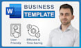 create a user friendly ms word template