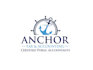 do modern super anchor logo design