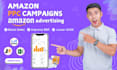 setup amazon PPC campaigns, fba amazon ads, amazon sponsored ads
