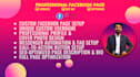create and setup professional fb page, optimize and automate