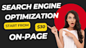 provide on page seo, technical fixes 8 years experience