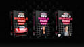 design digital product 3d box mockup software, online course cover