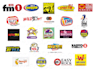 make hand drawn music radio station logo
