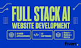 develop full stack ai websites, ai web applications and ai software