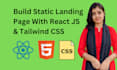 build responsive static landing pages with github hosting