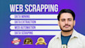 do python web scraping data mining from any website