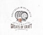 design bar serving craft beer wine logo